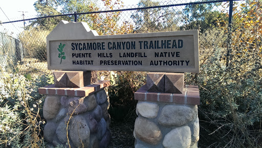 Sycamore Canyon Trail Head Entrance