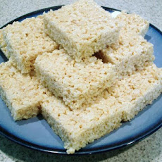 Vanilla Almond Rice Krispies Treats