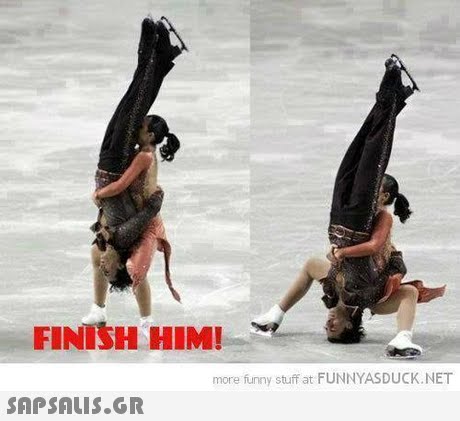 FINISH HIM! more funny stuff at FUNNYASDUCK.NET 