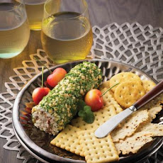 Herb and Peanut Goat Cheese Log