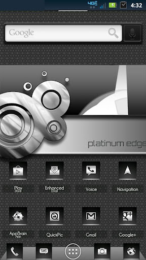 ADW Theme PlatinumEdge