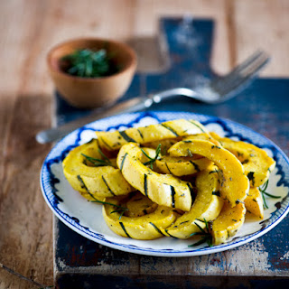 Roasted Delicata Squash w/ Rosemary