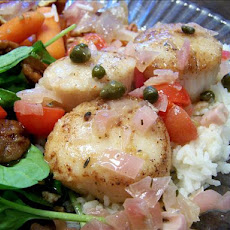 Spicy Seared Scallops Tapas