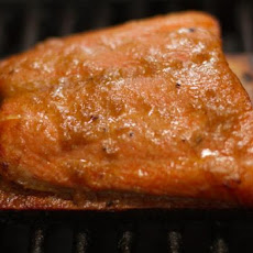 Cedar Plank Salmon With Ginger Sauce