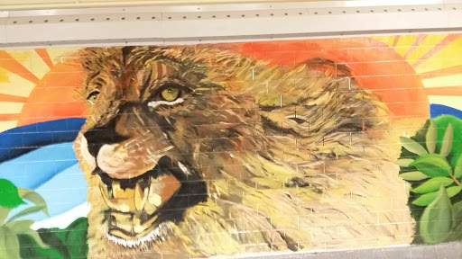 Singapore Lions Mural