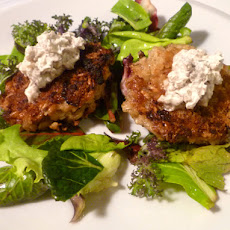 Salmon and Barley Cakes a la Julia