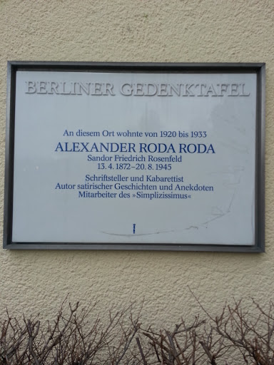 Berliner Gedenktafel