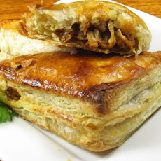 Mushroom Puff Pasties (A.k.a. Footballs)