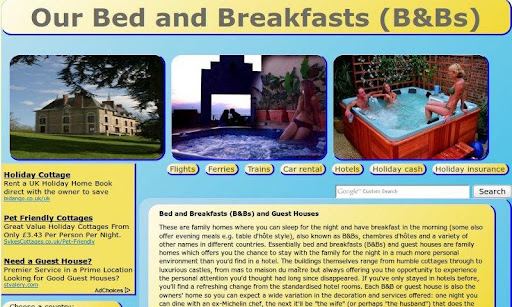 Our Bed and Breakfasts B Bs