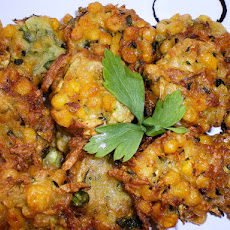 Corn and Zucchini Fritters