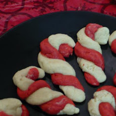 Candy Cane Cookies - Sandra Lee
