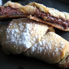 Milk Chocolate Rolled Crescents