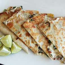 Ramp and Chorizo Quesadillas