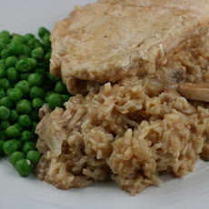 Crockpot Chicken and Brown Rice Casserole