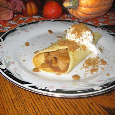 Apple Brown Betty Crepes
