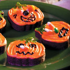Jack-o'-Lantern Brownies Recipe