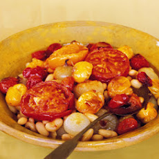 White Beans with Roasted Tomatoes