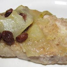 Baked Pork Chops and Apples