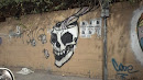 Smoking Skull Graffity