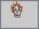 Thumbnail of the map 'The Flaming Skull#1'