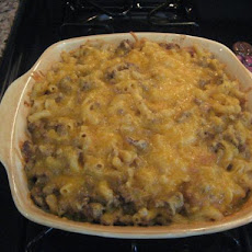 Italian Cheddar Bake (Macaroni & Cheese Casserole)