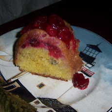 Cranberry Cake With Orange Sauce