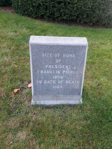 Site of Home of Franklin Pierce