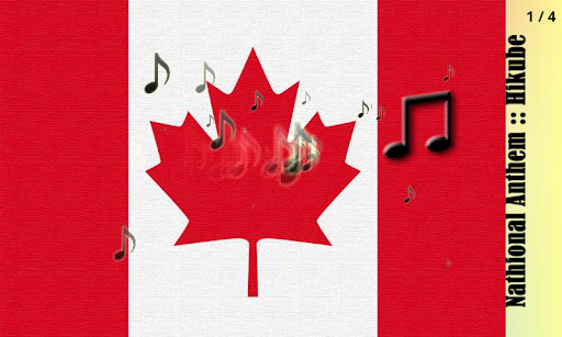 カナダの国歌::弾くべ fa