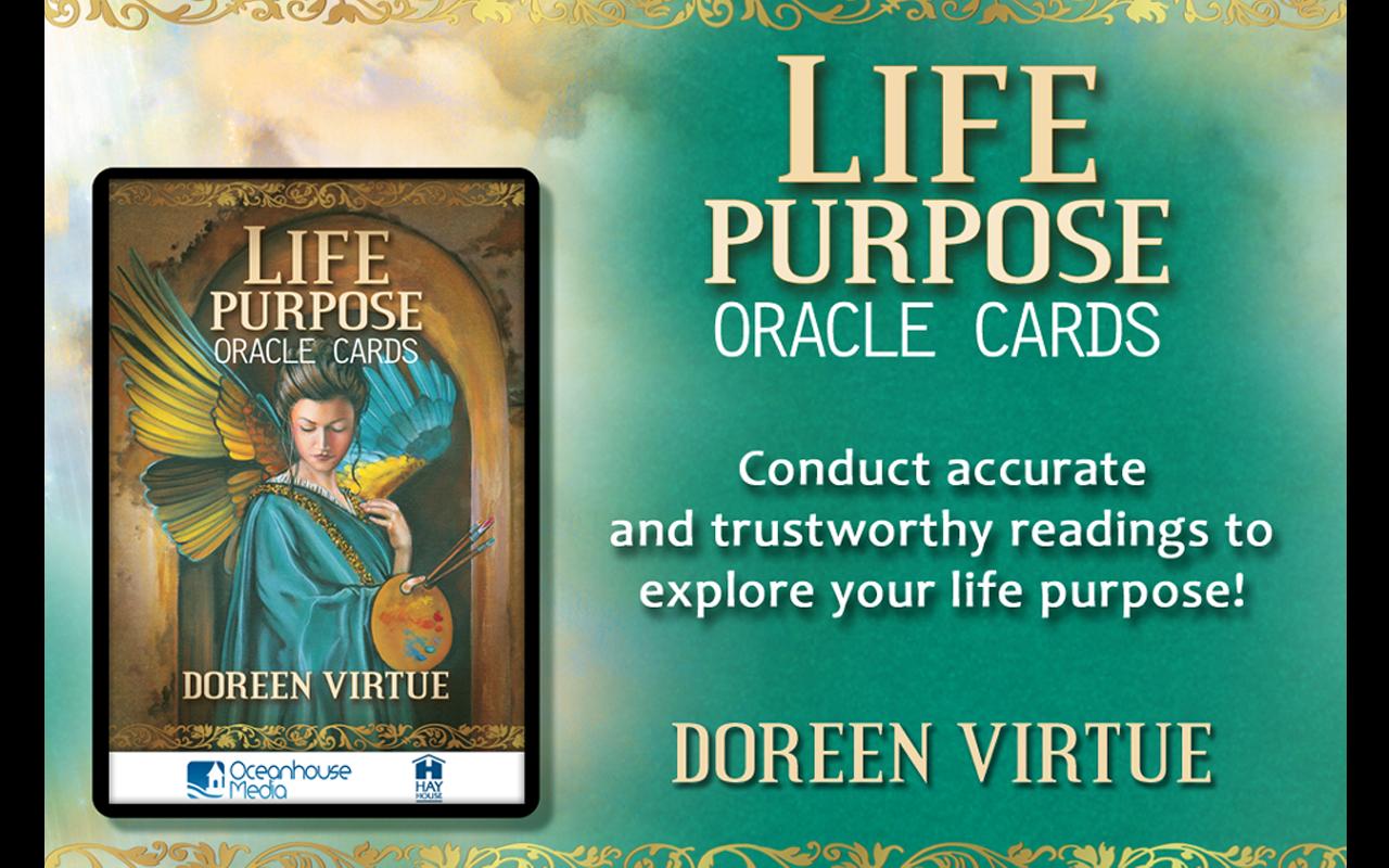 Android application Life Purpose Oracle Cards screenshort