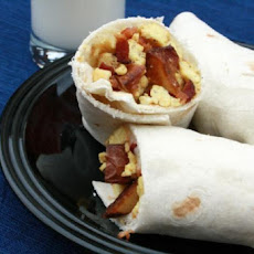 New Mexico Green Chile Breakfast Burritos