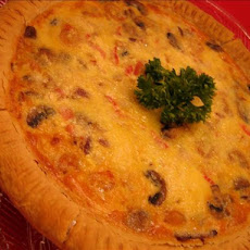 Seafood Cream Cheese Quiche