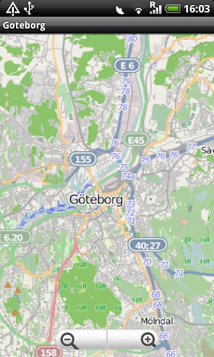 Goteborg Street Map