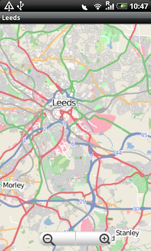 Leeds Street Map