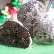 Mexican Chocolate Snowball Cookies