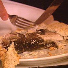 Whole Branzino Roasted in Sea Salt with Aromatic Herbs
