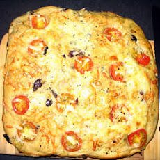 Black Olive and Rosemary Focaccia