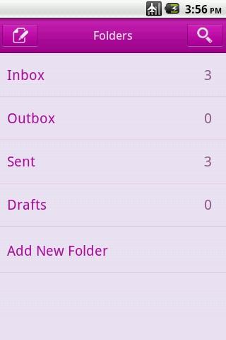 【免費個人化App】Easy SMS solid Purple theme-APP點子