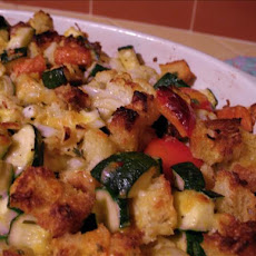 Zucchini Vegetable Stuffing/Casserole