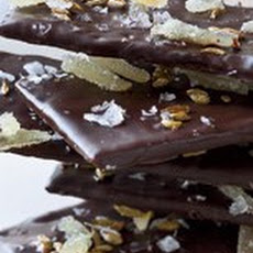 Chocolate Wafers With Ginger, Fennel And Sea Salt