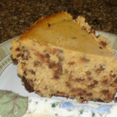 Chocolate Chip Pumpkin Cheesecake