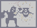 Thumbnail of the map 'One eyed robot with angry cyborg dude'