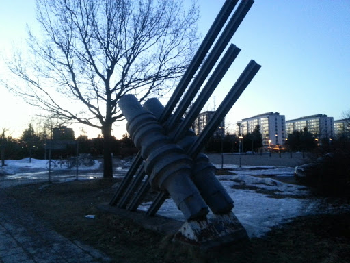 Rail Iron Statue