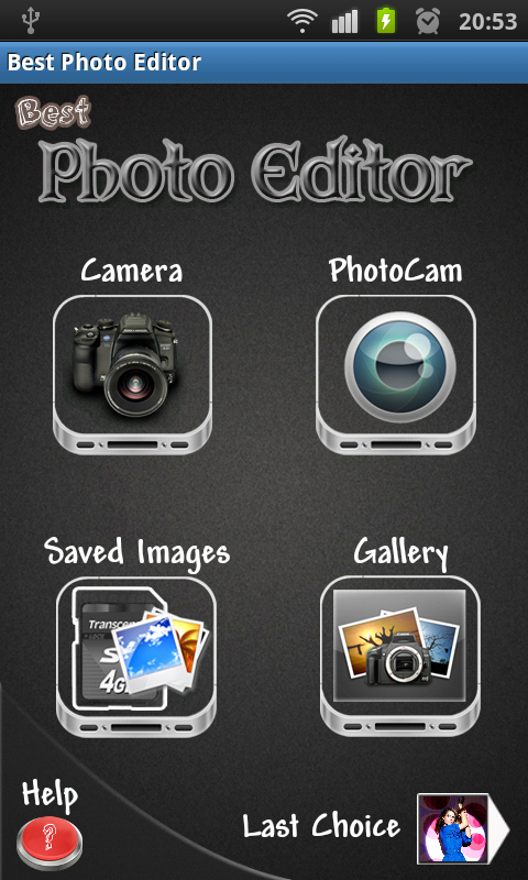 Android application Best Photo Editor &amp; Effects screenshort