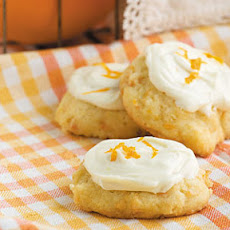 Iced Carrot Cookies