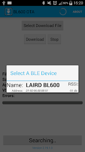 How to get Laird BL600 OTA lastet apk for laptop