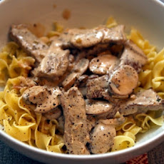 Beef Stroganoff