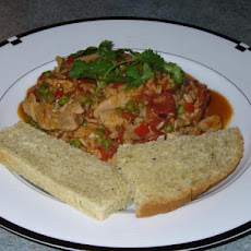Brown Arroz Con Pollo (Brown Rice and Chicken)
