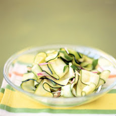 Zucchini Ribbons with Mint
