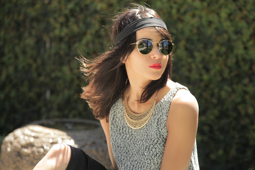 Las gafas de Raquel del Rosario y su toque especial