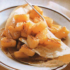 Honey-Ginger Pineapple Crêpes
